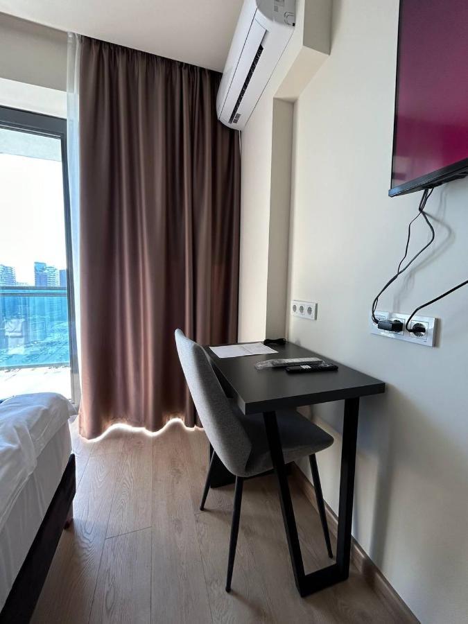 באטומי Студия С Потрясающим Видом На Море В Orbi Beach Tower מראה חיצוני תמונה