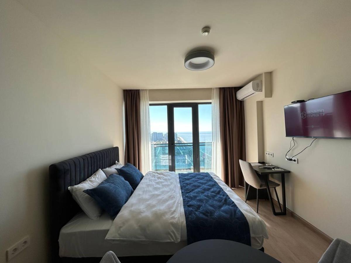 באטומי Студия С Потрясающим Видом На Море В Orbi Beach Tower מראה חיצוני תמונה