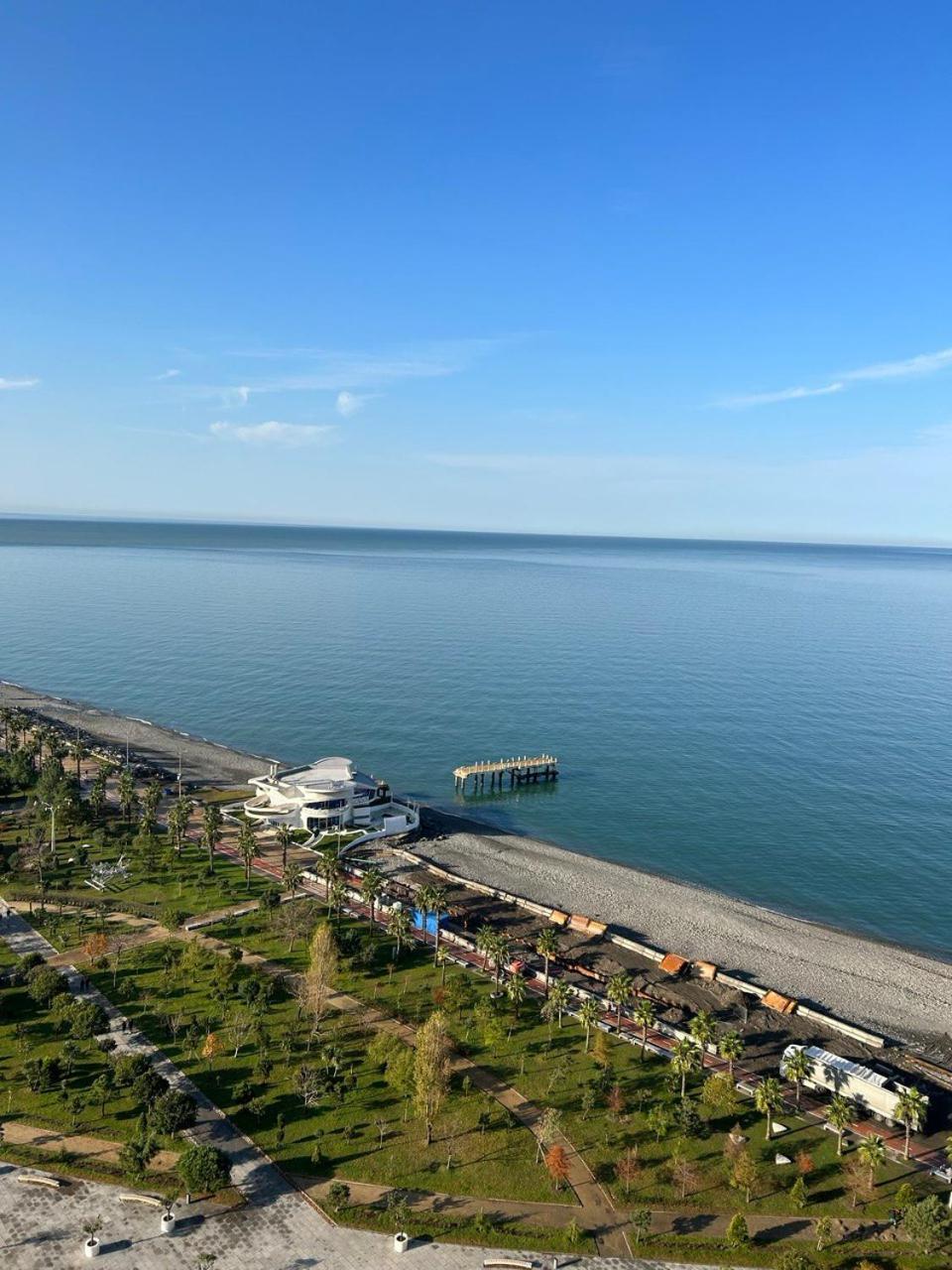 באטומי Студия С Потрясающим Видом На Море В Orbi Beach Tower מראה חיצוני תמונה
